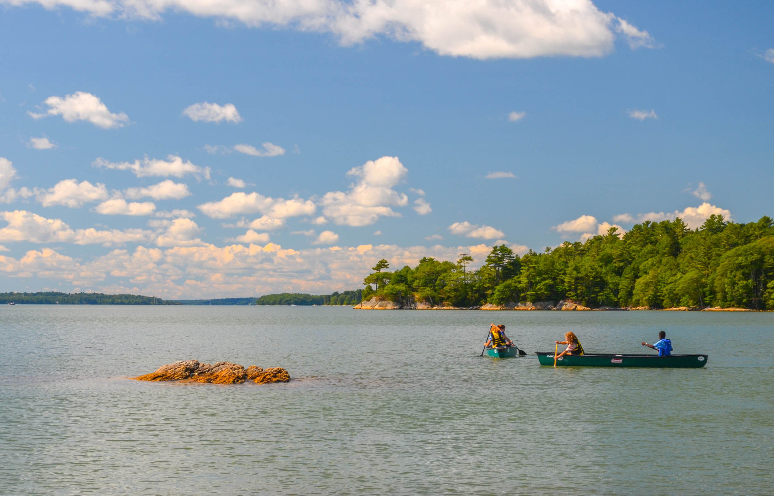 Paddle on Casco Bay